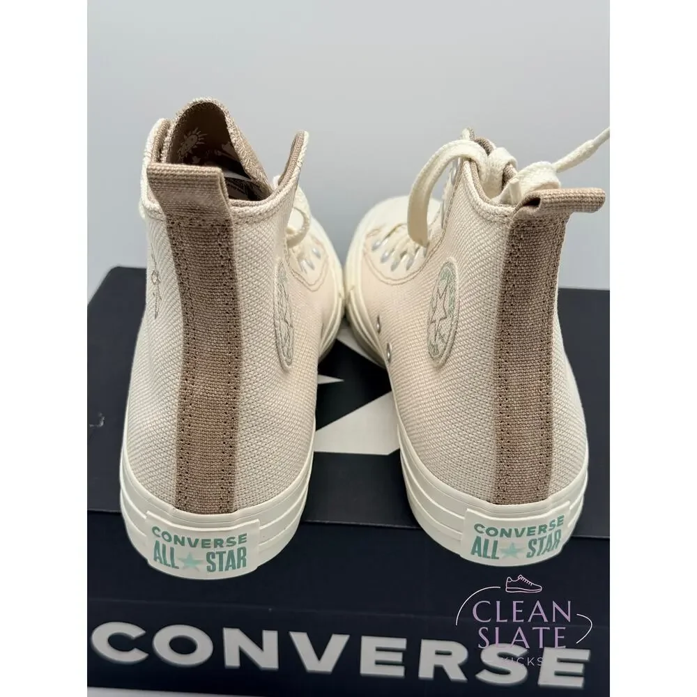 Converse Chuck Taylor All Star Hi Egret Nutty Granola, Kids 4